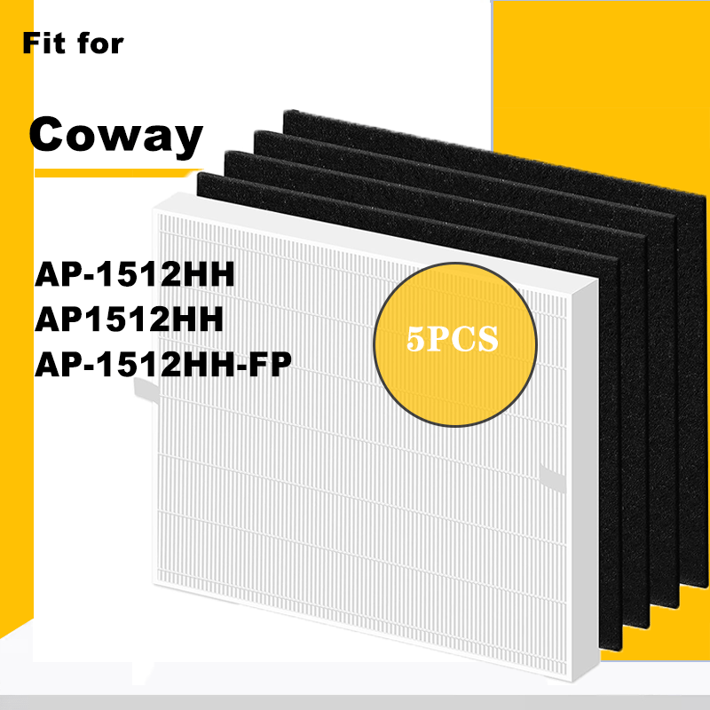 Coway Air Purifier Ap-1512Hh - ตัวกรอง HEPA เข้ากันได้กับ coway AP-1512HH-FP AP-1512HH