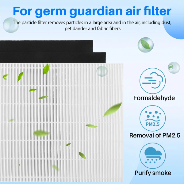 Coway Air Purifier Ap-1512Hh - 3 ชิ้นเครื่องฟอกอากาศแทนที่ HEPA และชุดกรองคาร์บอน AP1512HH เหมาะสำหรับโคเวย์