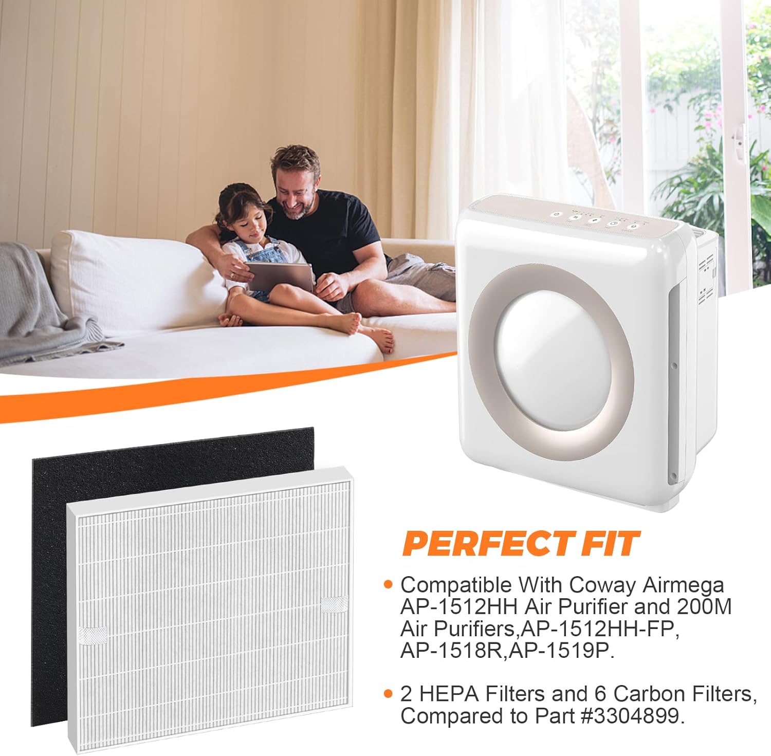 2 แพ็ค AP-1512HH เปลี่ยนกรองสํ - Coway Air Purifier Ap-1512Hh บทวิจารณ์และราคา